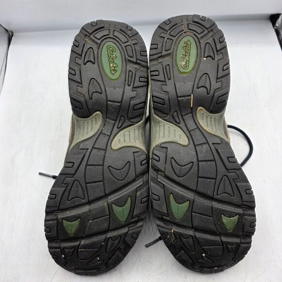 Cabelas Mens Size 10 B Brown Waterproof Leather Hiking Boots Outdoors Hiking - Picture 7 of 14